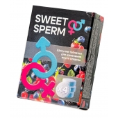 Шипучие таблетки для мужчин Sweet Sperm для изменения вкуса спермы (4 шт. по 0,5 гр.) - Капиталпродукт - купить с доставкой в Астрахани