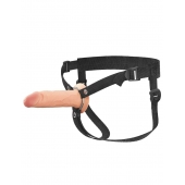Полый страпон на ремнях 6’’ Hollow Silicone Strap-on - Pipedream - купить с доставкой в Астрахани