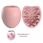 Розовый мастурбатор-яйцо Pleasure Egg I - Baile - в Астрахани купить с доставкой