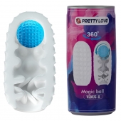 Мастурбатор с шариком внутри Magic ball - Baile - в Астрахани купить с доставкой