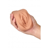 Маструбатор-вагина с вибрацией Soft   Wet Renata Realistic Tan Masturbator - Blush Novelties - в Астрахани купить с доставкой