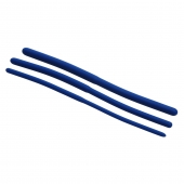 Набор из 3 синих силиконовых уретральных расширителей Invasion Silicone Urethral Sound Trainer Set - XR Brands - купить с доставкой в Астрахани