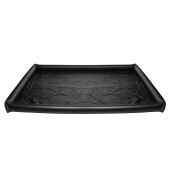 Черная виниловая простынь с надувными краями Nuru Inflatable Vinyl Massage Sheet - XR Brands - купить с доставкой в Астрахани