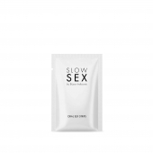 Полоски для орального секса Slow Sex Oral Sex Strips - 7 шт. - Bijoux Indiscrets - купить с доставкой в Астрахани