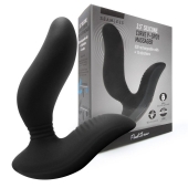 Черный вибромассажер простаты 3,5’’ Curve P-spot Massager - 12 см. - Erokay - в Астрахани купить с доставкой