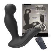 Черный вибромассажер простаты 3,5’’ Remote Control P-spot Massager - 12,5 см. - Erokay - в Астрахани купить с доставкой