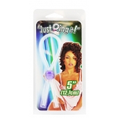 Прозрачное лассо с фиолетовой бусиной SILICONE COCK RING WITH BEAD LAVENDER - NMC - в Астрахани купить с доставкой