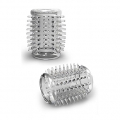 Прозрачная насадка с шипами STAY HARD COCK SLEEVE 01 CLEAR - Blush Novelties - в Астрахани купить с доставкой
