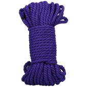 Фиолетовая верёвка для связывания и фиксации Bind Tie - 15,24 м. - Doc Johnson - купить с доставкой в Астрахани