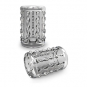 Прозрачная насадка с бороздками STAY HARD COCK SLEEVE 04 CLEAR - Blush Novelties - в Астрахани купить с доставкой