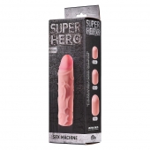Фаллоудлинитель SUPER HERO Sex Machine - 15,5 см. - Lola Games - в Астрахани купить с доставкой