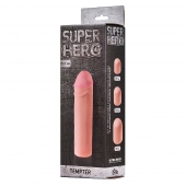 Фаллоудлинитель SUPER HERO Tempter - 16 см. - Lola Games - в Астрахани купить с доставкой