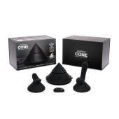 Конусный вибромассажер Cowgirl Cone с 2 насадками - CowGirl - купить с доставкой в Астрахани