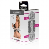 Прозрачный двусторонний мастурбатор Fleshlight Quickshot Mia Malkova - Fleshlight - в Астрахани купить с доставкой