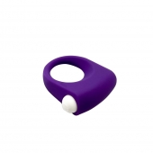 Фиолетовое эрекционное кольцо Puggle Vibrating Ring with Bullet - Adrien Lastic - в Астрахани купить с доставкой
