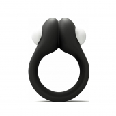 Черное эрекционное кольцо Zippy Vibrating Ring With Bullet - Adrien Lastic - в Астрахани купить с доставкой