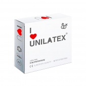 Ультратонкие презервативы Unilatex Ultra Thin - 3 шт. - Unilatex - купить с доставкой в Астрахани