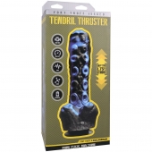Черно-синяя мини-машина на присоске Tendril Thruster - 21,6 см. - Doc Johnson - купить с доставкой в Астрахани