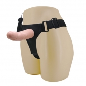 Реалистичный страпон-фаллоимитатор на трусиках Ultra Passionate Harness - 15 см. - Baile - купить с доставкой в Астрахани