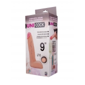 Фаллическая насадка Харнесс UNICOCK 9  - 24 см. - LOVETOY (А-Полимер) - купить с доставкой в Астрахани