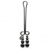 Зажим для клитора с бусинами Just Sensation Beaded Clitoral Clamp - Fifty Shades of Grey - купить с доставкой в Астрахани
