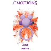 Сиреневое эрекционное виброколечко Emotions Minnie - Lola Games - в Астрахани купить с доставкой