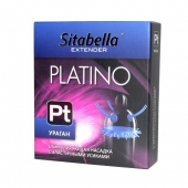 Стимулирующая насадка с усиками и шипиками Platino  Ураган - Sitabella - купить с доставкой в Астрахани