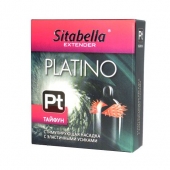 Стимулирующая насадка с шипиками по бокам Platino  Тайфун - Sitabella - купить с доставкой в Астрахани