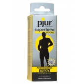 Спрей-пролонгатор длительного действия pjur SUPERHERO Strong Spray - 20 мл. - Pjur - купить с доставкой в Астрахани
