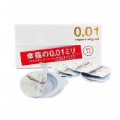 Супер тонкие презервативы Sagami Original 0.01 - 5 шт. - Sagami - купить с доставкой в Астрахани