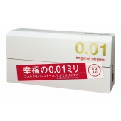 Супер тонкие презервативы Sagami Original 0.01 - 5 шт. - Sagami - купить с доставкой в Астрахани