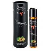 Массажное масло с ароматом экзотических фруктов Huile de Massage Gourmande Fruits Exotiques - 59 мл. - Plaisir Secret - купить с доставкой в Астрахани