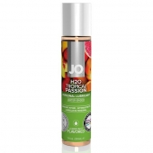 Смазка с ароматом тропических фруктов JO Flavored Tropical Passion - 30 мл. - System JO - купить с доставкой в Астрахани