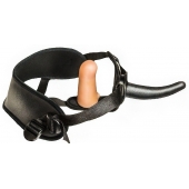 Женский страпон с вагинальной пробкой Woman Strap - 12 см. - LOVETOY (А-Полимер) - купить с доставкой в Астрахани