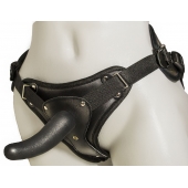 Женский страпон с вагинальной пробкой Woman Strap - 12 см. - LOVETOY (А-Полимер) - купить с доставкой в Астрахани