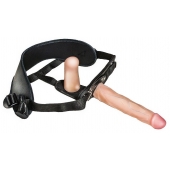 Женский страпон с вагинальной пробкой Woman Strap - 18 см. - LOVETOY (А-Полимер) - купить с доставкой в Астрахани