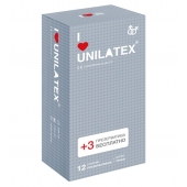 Презервативы с точками Unilatex Dotted - 12 шт. + 3 шт. в подарок - Unilatex - купить с доставкой в Астрахани