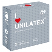 Презервативы с точками Unilatex Dotted - 3 шт. - Unilatex - купить с доставкой в Астрахани