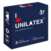 Ультрапрочные презервативы Unilatex Extra Strong - 3 шт. - Unilatex - купить с доставкой в Астрахани