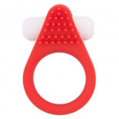 Красное эрекционное кольцо LIT-UP SILICONE STIMU RING 1 RED - Dream Toys - в Астрахани купить с доставкой