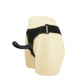 Страпон с изогнутой головкой Ultra Harness Curvy Dildo - 15,8 см. - Baile - купить с доставкой в Астрахани