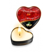 Массажная свеча с ароматом экзотических фруктов Bougie Massage Candle - 35 мл. - Plaisir Secret - купить с доставкой в Астрахани