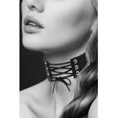 Оригинальный ошейник-чокер со шнуровкой - Bijoux Pour Toi - купить с доставкой в Астрахани