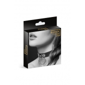 Узенький ошейник из полиуретана с кольцом - Bijoux Pour Toi - купить с доставкой в Астрахани