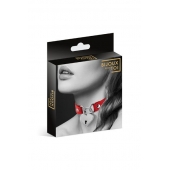 Красный чокер с замком в форме сердца - Bijoux Pour Toi - купить с доставкой в Астрахани