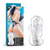 Прозрачный мастурбатор M for Men Hand Tool - Blush Novelties - в Астрахани купить с доставкой