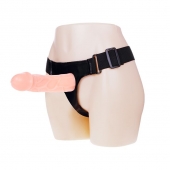 Телесный фаллоимитатор на трусиках Jessica Strap-On - 15,5 см. - Baile - купить с доставкой в Астрахани