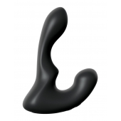 Черный анальный вибростимулятор P-Spot Milker - 14 см. - Pipedream - в Астрахани купить с доставкой