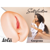 Мастурбатор с 2 тоннелями Satisfaction Gorgeous - Lola Games - в Астрахани купить с доставкой