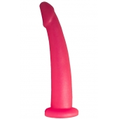 Розовый стимулятор простаты из геля - 18 см. - LOVETOY (А-Полимер) - в Астрахани купить с доставкой